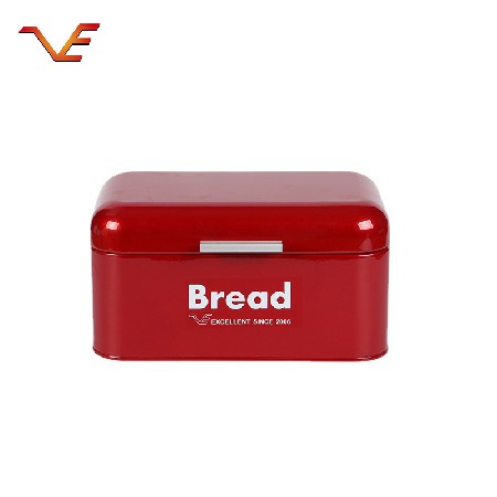 小号面包箱红色系列厨房整理收纳套装纸巾架储物罐密封罐面包箱