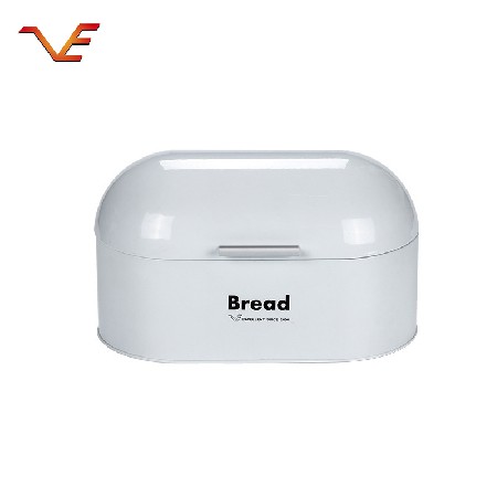 Flap arch cover bread box kitchen storage box cover bread box aluminum arm white multi style optional