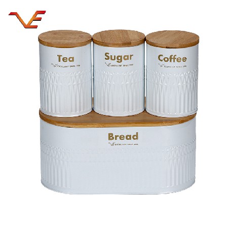 Pure white diamond pattern iron storage pot Tea pot Storage iron pot Storage suit Welcome to consult wholesale