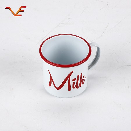 Direct selling daily household water cup Iron galvanized water cup gift souvenir cup set can be printed LOGO