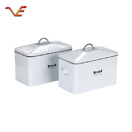 Fashionable and simple household storage iron can New style can body with stainless steel hand cover