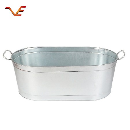 The manufacturer directly supplies wholesale large capacity iron sheet ice bucket bar ktv club beer bucket ice bucket