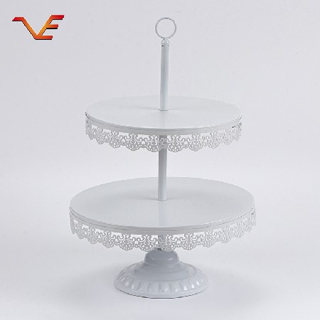 European style iron dessert cake rack Wholesale cake rack Tray dessert display rack ins wind single-layer multi-layer tray