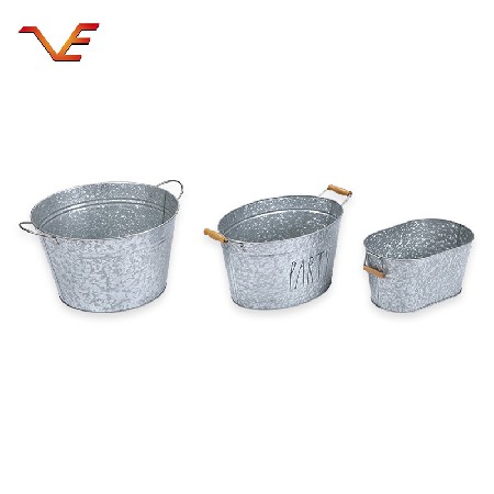 Pickling disc three piece iron large capacity bucket household multi-function bucket face washing and hand washing direct supply